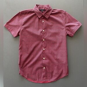 John Varvatos short sleeved button down